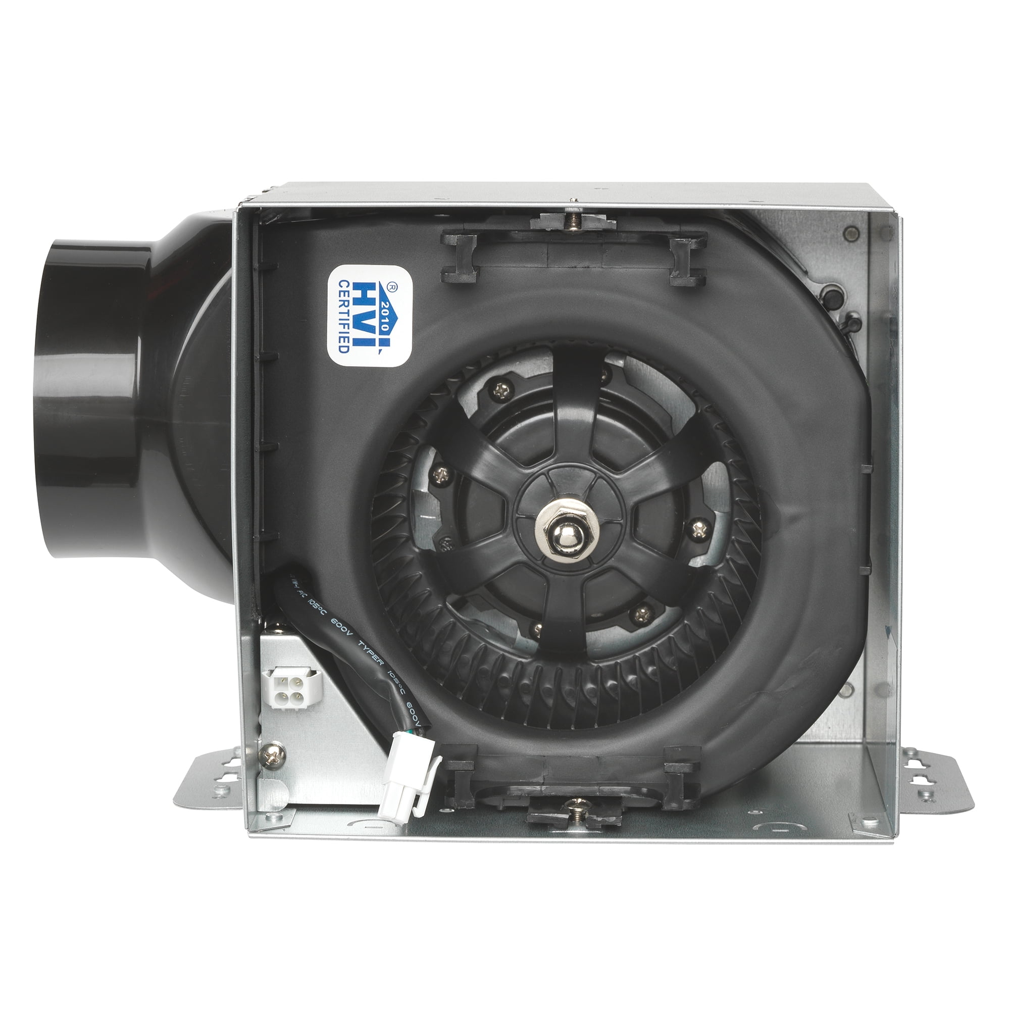 Homewerks 110 CFM Bathroom Ventilation Exhaust Fan, White