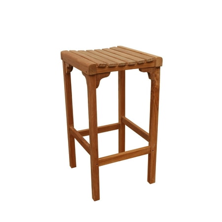 Anderson Teak Montego Backless Bar Chair
