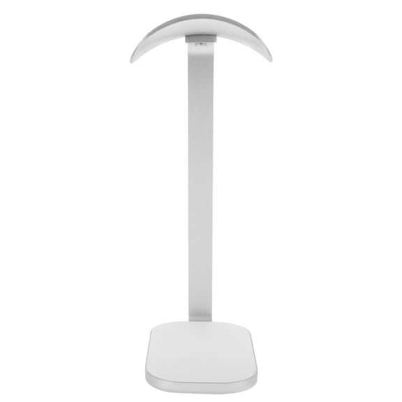 STRANDCHIC White Silicone Headphone Stand with Stable Base for Bedroom, Office, Cafe Display and Storage