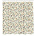 thumbnail image 3 of Ambesonne Science Shower Curtain, Colorful Comic Pencils, 69"Wx75"L, Multicolor, 3 of 3