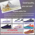 thumbnail image 4 of 2 Pack 60 Pcs Sneaker Shoe Dirt Cleaner Quick Wipes Disposable Travel Portable, 4 of 6
