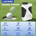 thumbnail image 6 of Golf Rangefinder with Slope, 1200 Yards Range Finder for Golf/Hunting 7X Magnification with Flag Pole Locking Vibration, Golf Gifts Pcs, 6 of 10