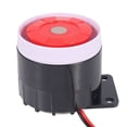 thumbnail image 2 of 5X Wired Mini Siren for Home Security Alarm System Horn Siren 120DB 12V, 2 of 8
