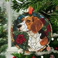thumbnail image 2 of Beagle: Ornament Style Wall or Window Hanging, 2025, Holiday Decoration, Seasonal Keepsake Gift, Unique Collectible, Window Hanging, Home Decor 2025, Seasonal Holiday Decor,, 2 of 5