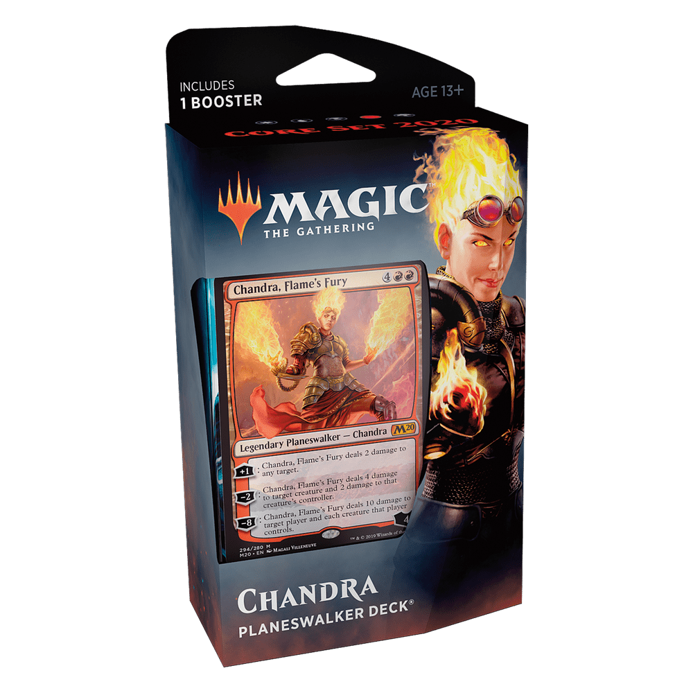 Magic The Gathering Core Set 2020 Planeswalker Deck Chandra (Red Deck