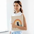 thumbnail image 6 of FORMRS 3 Ring Binder with Pockets 1.5" D-Rings Clip Board 200 Sheets Capacity, Beige Cat Rainbow, 6 of 8