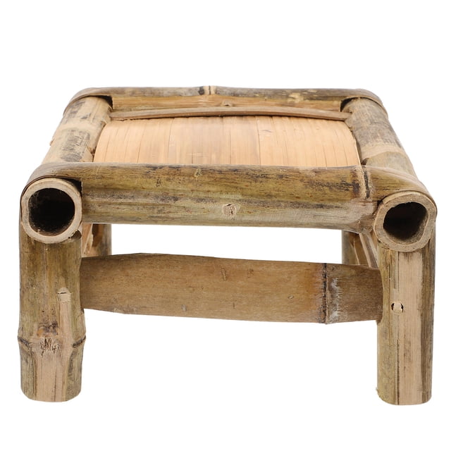 OULII Aesthetically Pleasing Bamboo Shower Bench for Elderly Use 1 PCS