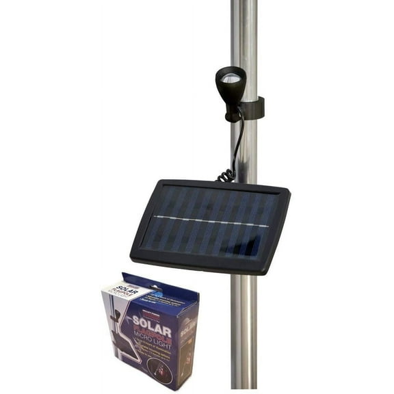 Valley Forge Flag Micro Solar Light, Black