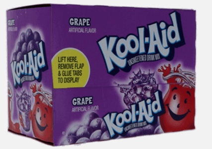 KOOL-AID Unsweetened Grape Packets 48 Count - 0.14 oz