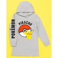 thumbnail image 3 of Pokemon Girls Grey Hoodie, 3 of 5