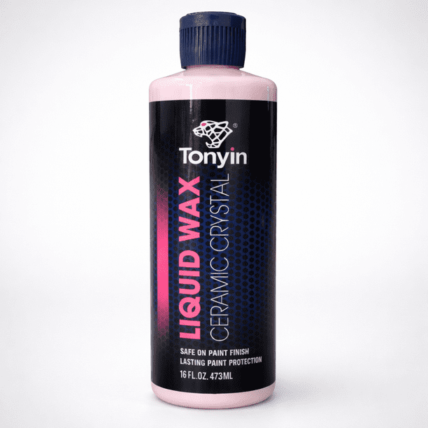 Tonyin Liquid Wax Ceramic Crystal Cera Líquida para Auto 473 ml | Protección Cerámica y Brillo Duradero | Detailing Automotriz