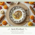 thumbnail image 2 of Spode  Woodland Salad Plate  Assorted Animals 8 Inch - Turkey, 2 of 7