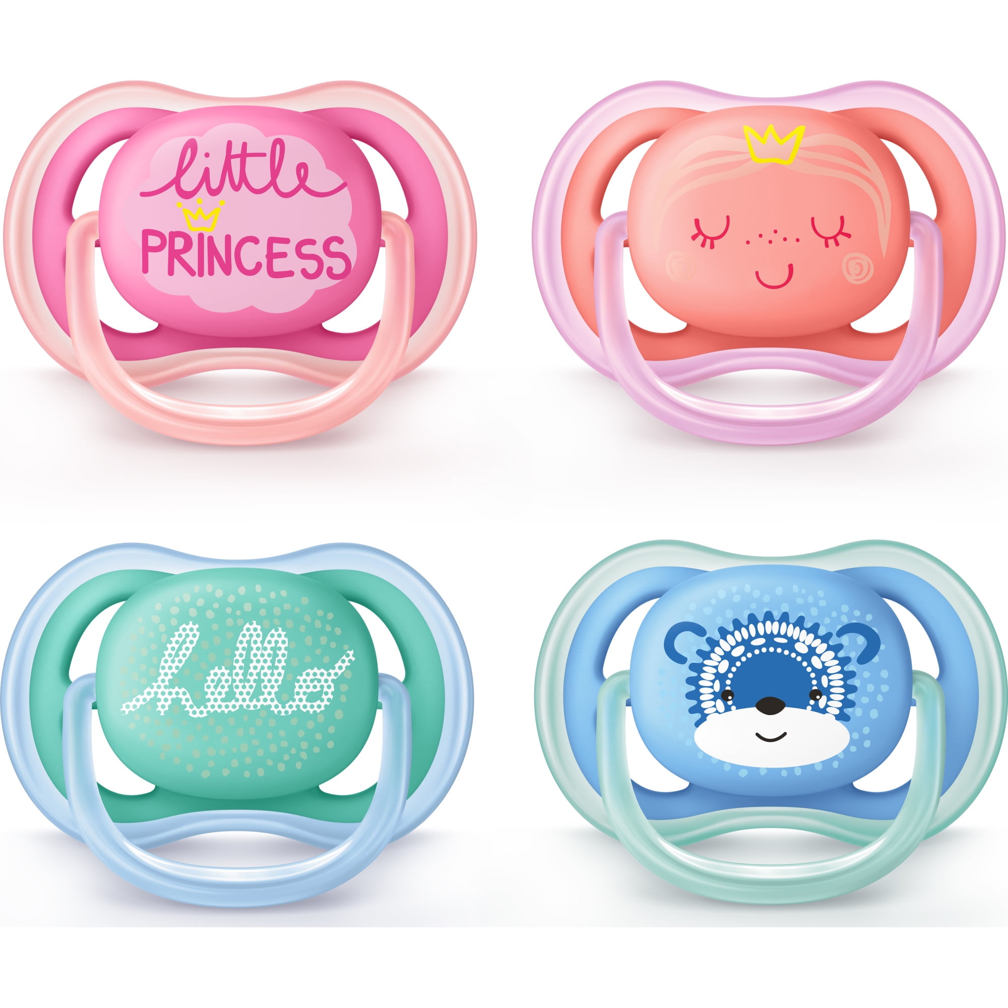 Philips Avent Ultra Air Pacifier, 6-18 months, various colors, fashion
