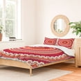 thumbnail image 2 of Society6 Coral Mandala by Sheila Wenzel-Ganny Duvet Cover, 2 of 3