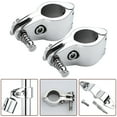 thumbnail image 3 of 2 Pcs Boat Bimini Top Fitting Hinged Jaw Slide Marine Rail Mount Hardware, 3 of 11