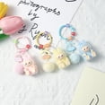 thumbnail image 3 of Nuevo Labubu llavero colgante Kawaii dibujos animados lindo teléfono cadena Linda muñeca mochila colgante regalos, 3 of 5