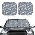 thumbnail image 2 of Easygdp Chien Caniche pour 2 Pcs Pare-Soleil Pliable pour Voiture, SUV, Camion-Grand, 2 of 6