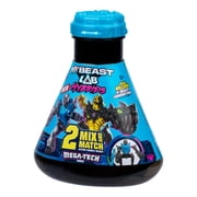 MrBeast Lab Hybrids Rockhyde vs Shadowfin Multi pack, Reveal Different Hybrid Parts to Create 2 Mix & Match Figures, Ages 5+