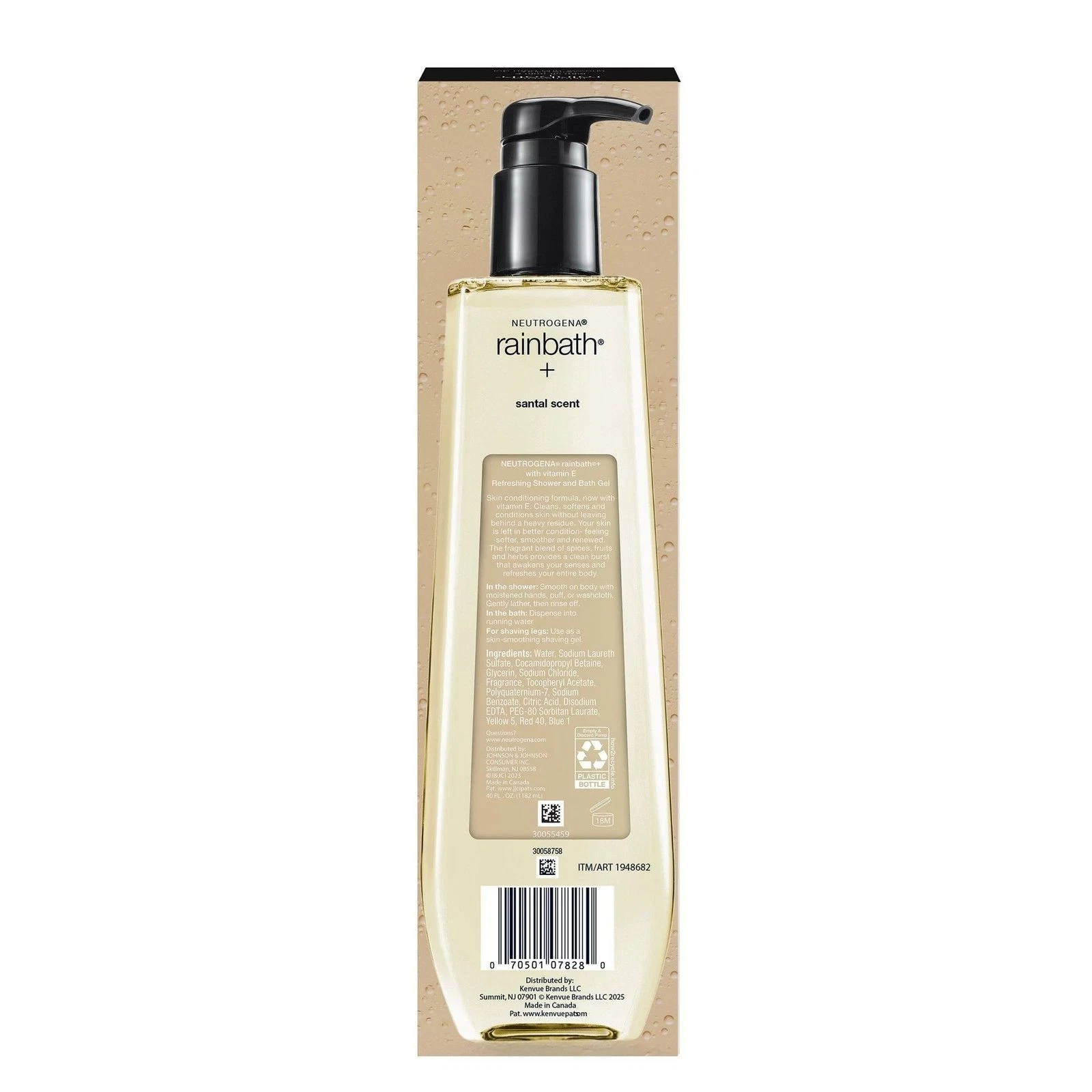 Neutrogena Rainbath Shower & Bath Gel - Santal - 40 fl oz