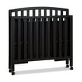thumbnail image 3 of DaVinci Dylan Folding Portable 3-in-1 Mini Crib and Twin Bed in Ebony, 3 of 10