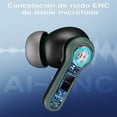 thumbnail image 3 of VEATOOL Wireless Bluetooth Headset,Mic Dual con Cancelación de Ruido ENC,80H de Uso,luces RGB, 3 of 10