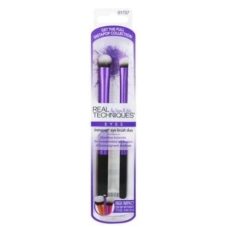 Real Techniques Instapop Eye Brush Duo - 2pc