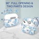 thumbnail image 5 of Maxjoy Funda Para Airpods Pro, Funda Transparente Con Diseño De Flores Para Airpod Pro Para Mujeres Y Niñas, Funda Protectora Suave Y Transparente Para Ipod Pro Con Clip Para Llavero Para Funda De Car, 5 of 5