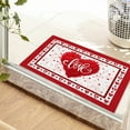 thumbnail image 4 of Clearance Sale Bath Mats, Hwkond Valentines Day Door Mat Valentines Welcome Mats Outdoor For Front Door Valentine Gnomes Love Hearts Gifts Non Slip Doormat,Multicolor,15.74x23.6in, 4 of 8