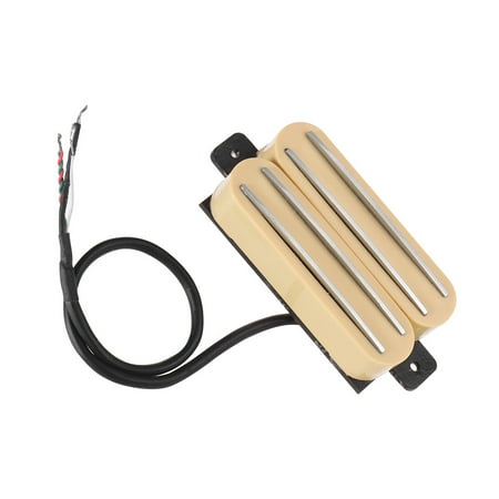 P90 Humbucker - Double Twin Hot Rail Humbucker Pickup with 4 Wires for ST LP Electric Guitar Replacement Parts