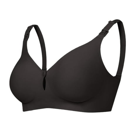 Blphud Smart and Sexy Bras for Women Bras for Women Push Up Non Wired Bra Women s Padded Full Cup Bra without Underwire with Padding Seamless Breathable Soft Lingerie for Women Sports Bras Black M