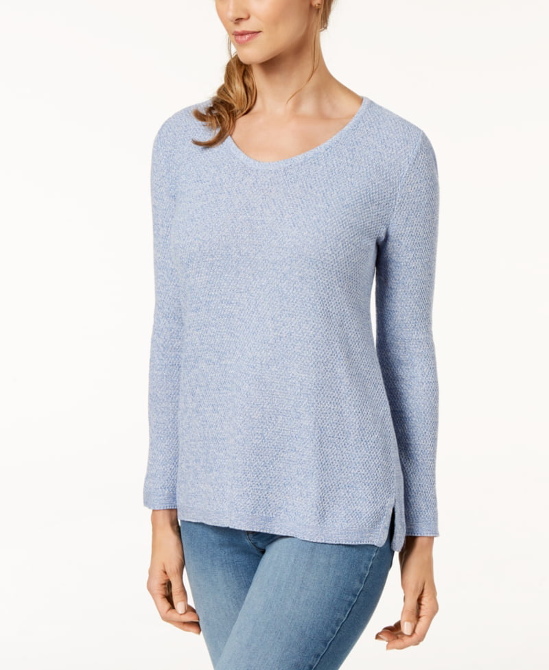 Karen Scott - Cotton Sweater - Petites - PXL - Walmart.com