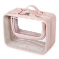 thumbnail image 1 of Neceser GRANNY SAYS, aprobado por la TSA, transparente, impermeable, rosa, 1 of 9