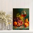 thumbnail image 2 of Fresh Fruit Bowl Canvas Print Wall Art for Kitchen Dining Room Living Room Cafe Restaurant Home Office, 2 of 8