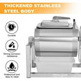 thumbnail image 5 of Commercial 18L Meat Tumbler, Stainless Steel Vacuum Marinating Machine for Professional Jerky, Bacon, and Sausage Production in Butcheries, 5 of 9