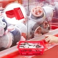 thumbnail image 4 of LEEYNEER Plastic Coin Storage Basket Decorative Desk Basket Sundries Storage Box (Red), 4 of 6