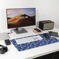 thumbnail image 6 of Naloa Plants And Flamingos Gaming Mouse Pad Large Mouse Mat Long Extended Desk Pad Non-Slip Rubber Mice Pads Stitched Edges Thin Pad (16x29.5 Inch), 6 of 8