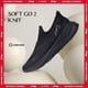 thumbnail image 2 of Li-Ning Men SOFT GO 2 KNIT - Zapatillas de deporte informales sin cordones para caminar, amortiguación, forro estable, malla, para correr, para uso diario AGLV017, 2 of 5