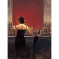thumbnail image 2 of Lynch, Brent  25x32 Black Ornate Wood Framed with Double Matting Museum Art Print Titled - Evening Lounge, 2 of 4