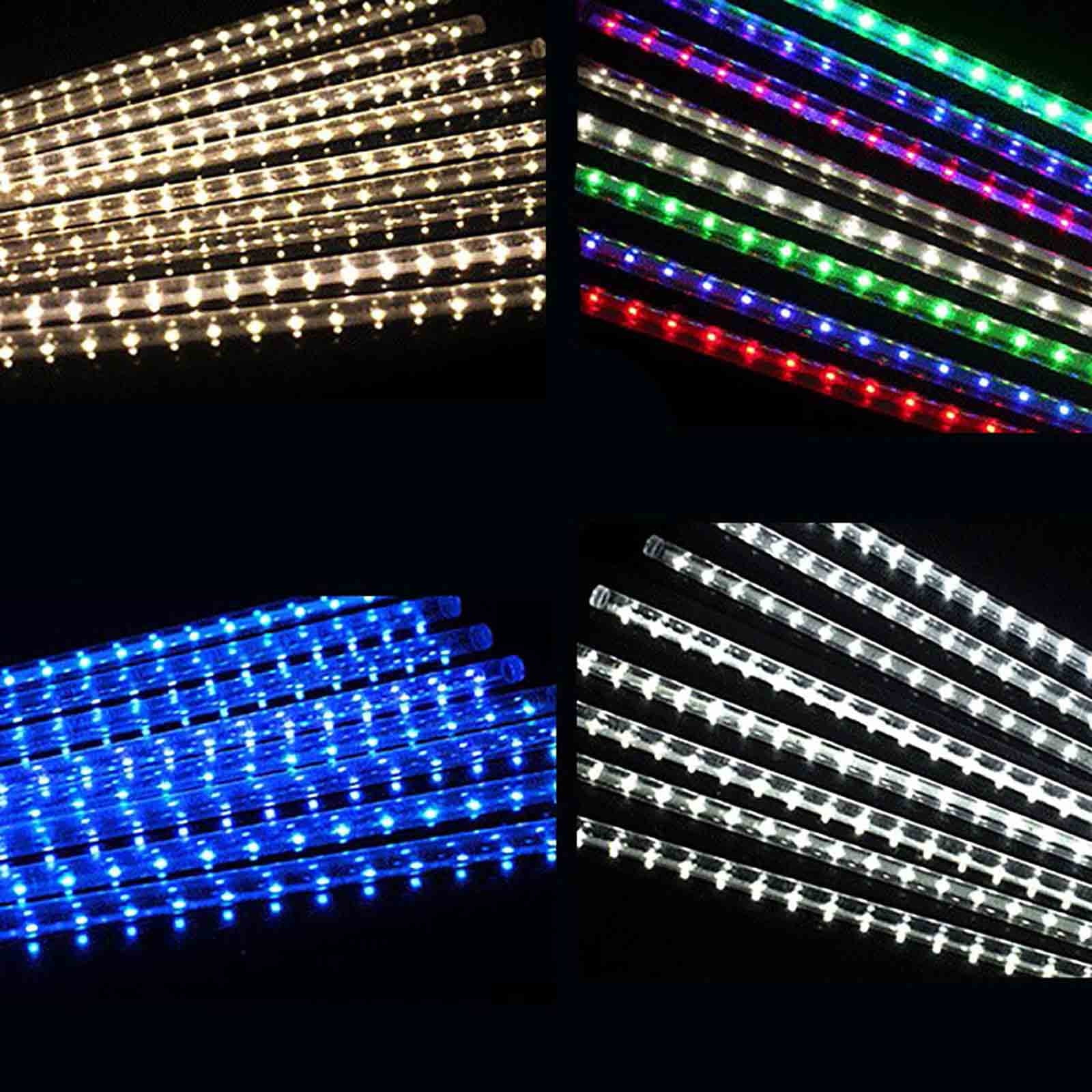SSZMDLB under $5 4Pcs Solar Lights, Solar Ice Bar Lights, Outdoor Waterproof String Lights for Garden, Yard, Patio, Christmas, Party, 8 Tubes with Colorful LEDs, Easy Installation, Solar Powered