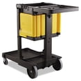 thumbnail image 3 of Locking Cabinet, For Rubbermaid Commercial Cleaning Carts, Yellow | Bundle of 2, 3 of 5