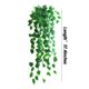 thumbnail image 3 of Artificial Hanging Plants for Wall Decor with Lifelike Silk Leaves, Indoor Outdoor Fake Begonia Ivy Greenery for Home Office Wedding Balcony Decoration, 37 Inch Long, Easy to Install, 3 of 7