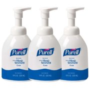 Advanced Pump Foam Hand Soothing & Moisturizing Hand Sanitizer with | Gentle Foaming Hand Sanitizer: Ideal Office, School & Home Trusted by Hospitals 18 Fl OZ Per Pack, Pack of 3