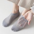 thumbnail image 3 of Yuanlong Womens Boat Socks Low Cut Mesh Sock Breathable Sole Wicking Non- Thin Holiday Leisure Hosiery, 3 of 3