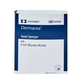 thumbnail image 2 of Dermacea Sterile White 8-Ply Cotton Gauze Sponges, 4" x 4", 2 per Pack, 600 Packs, 1200 Total, 2 of 6