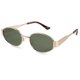 thumbnail image 1 of Livho 2025 Gafas de sol ovaladas de moda - Elegantes tonos polarizados para todos los días - Marcos de metal retro, 1 of 8