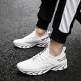 thumbnail image 4 of Runan height boosting shoes for men, breathable knit slip on sneakers, lightweight mens running shoes work trainers, 4 of 10