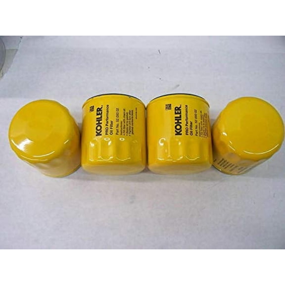 Kohler Compatible Engine Oil Filter Replacement for Kohler 52 050 02-s (4-Pack)