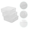thumbnail image 3 of WHAMVOX  3 Pcs Stackable Clear Storage Container Plastic Box, 3 of 8