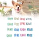thumbnail image 5 of Lazos para el pelo de perro 16 lazos para el pelo de perro multicolor bonito poliéster con bandas de goma para dueño de mascota para cachorro ANGGREK Otros, 5 of 8