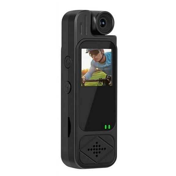 2K HD WiFi Sports Camera Digital Video Recorder Body Camera with Infrared Night Vision Compact Sports DV Camcorder,1 * Camera 1 * USB Cable,Black